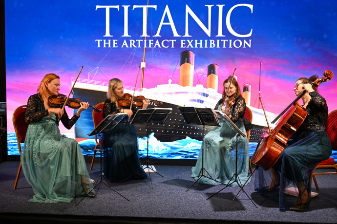 Výstava Titanic v Praze.