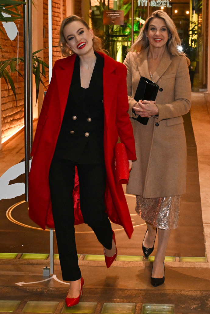 Sabina Laurinová byla elegantní.