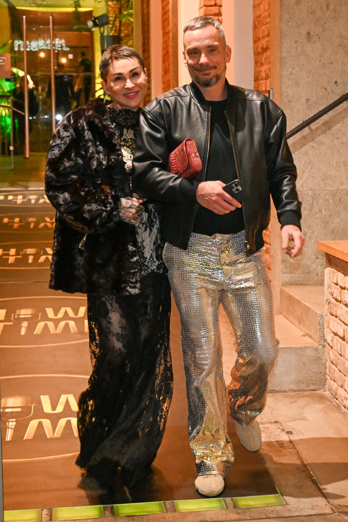 Kateřina Hrachovcová s partnerem.