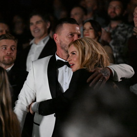 Kateřina Kristelová byla svému partnerovi v tu chvíli oporou.