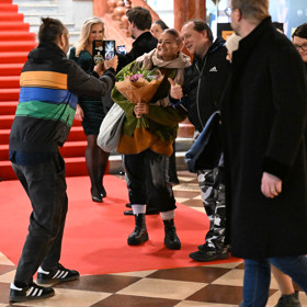 Erika se fotila s fanoušky.