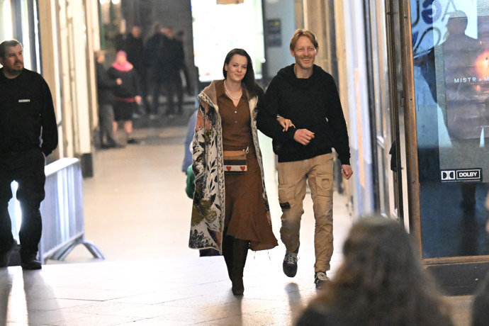 Karel Janeček a Lilia Khousnoutdinova premiéře filmu Milion.