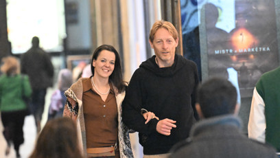 FOTO: Lilia Khousnoutdinová a Karel Janeček byli dobře naladěni.