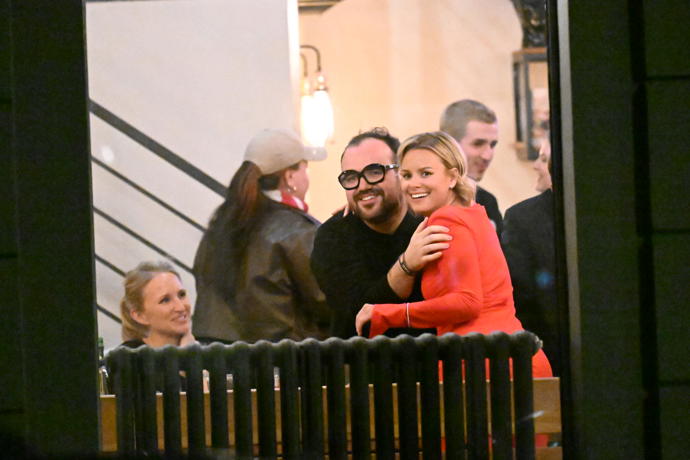 Herečka to po skončení přenosu pořádně roztočila.