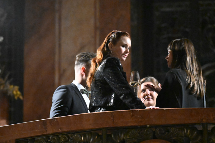 Denisa Nesvačilová zářila v pražské Lucerně.