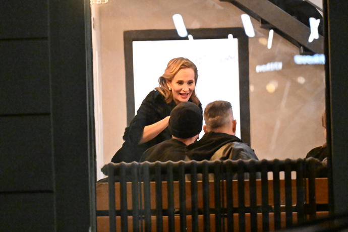 Absolonová měla perfektní náladu.