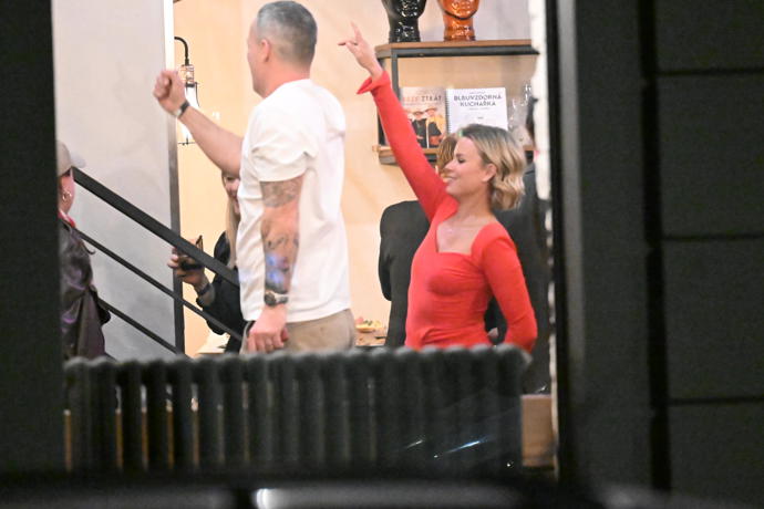 Herečka ukázala, že po rozchodu rozhodně nesedí v koutě.