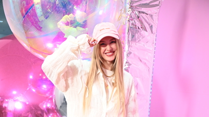 FOTO: Natálie Kotková měla dobrou náladu.