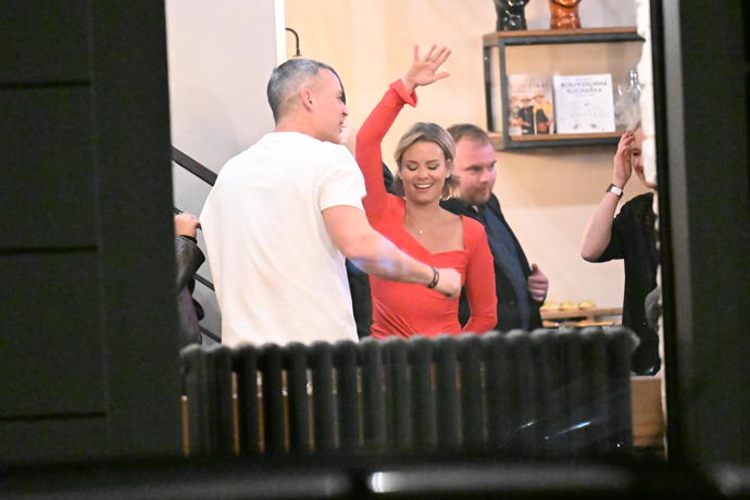 Večírek po Slavících byl v plném proudu.