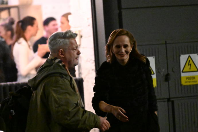 Aleš Háma a Monika Absolonová.