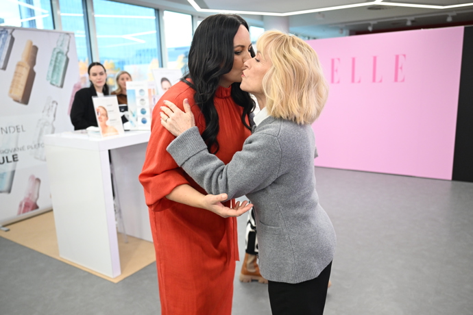 Jitka Čvančarová s Danou Batulkovou.