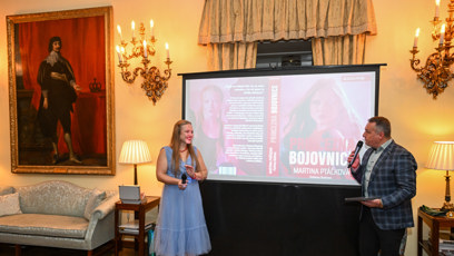 FOTO: Martina Ptáčková představila novou knihu.