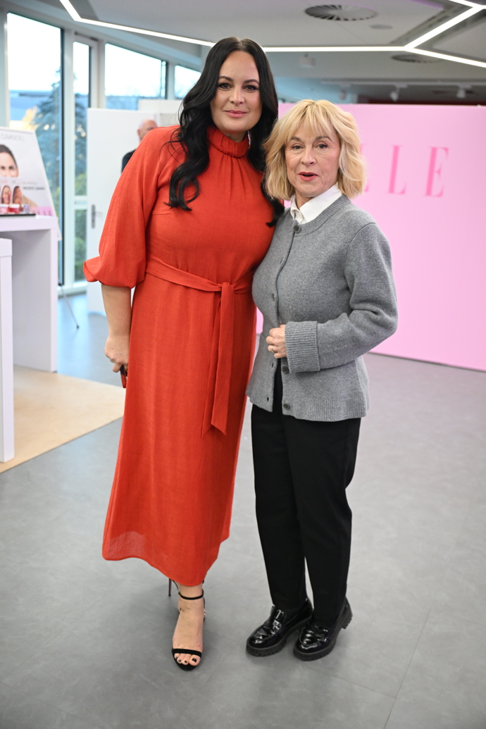 Jitka Čvančarová s Danou Batulkovou na ELLEphorii.