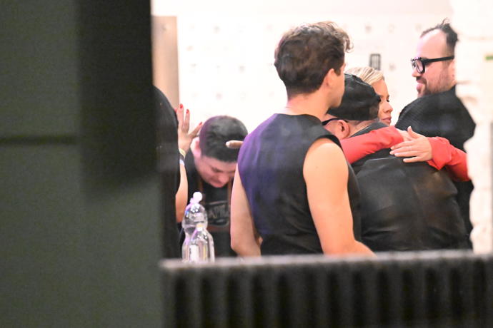 Herečka s úsměvem.