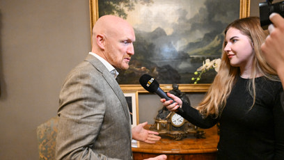 FOTO: Matt Field v rozhovoru pro eXtra.cz.