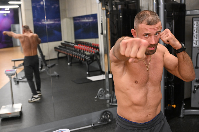 Ondřej Raška se na zápas velice těší. 