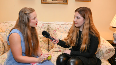 FOTO: Martina Ptáčková během rozhovoru pro eXtra.cz.