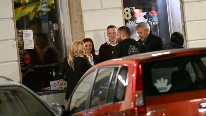 FOTO: Karlos Vémola dorazil na tajnou party po premiéře filmu Řepka Hříšník.