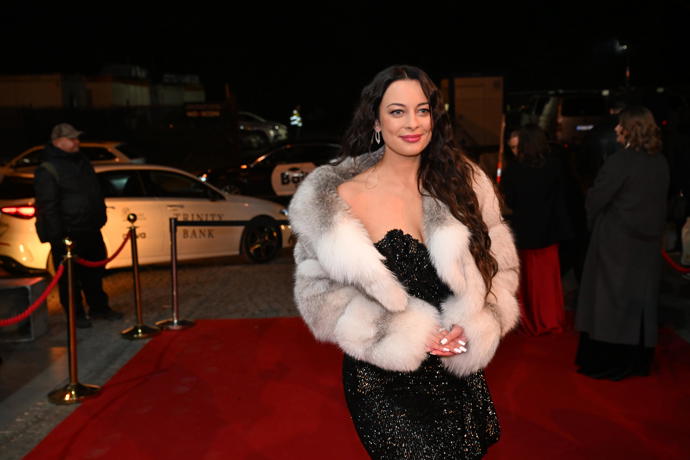 Hvězda nováckého zpravodajství Veronika Petruchová. 