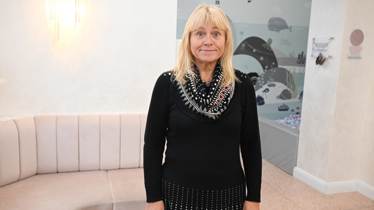 Herečka Pavla Tomicová po dlouhé době ve společnosti.