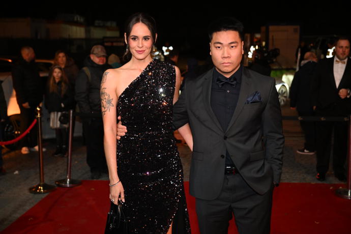 Nejprsatější učitelka Česka Andrea Nguyen s manželem. 