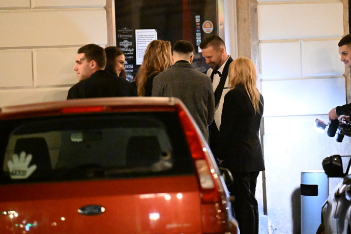 Tomáš Řepka se dobře bavil. 