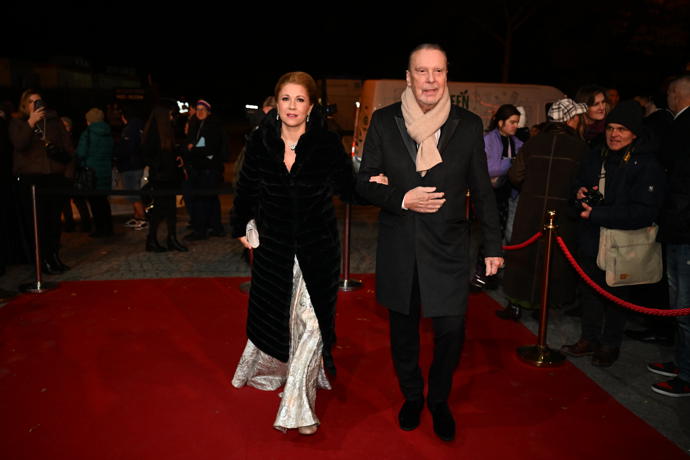 Na předávání cen Český Slavík dorazil i Štefan Margita s doprovodem. 