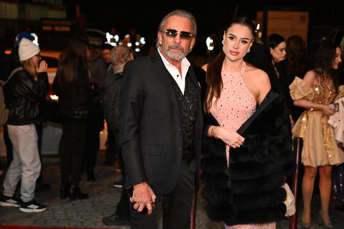 Leoš Beránek starší s manželkou Kačenkou. 