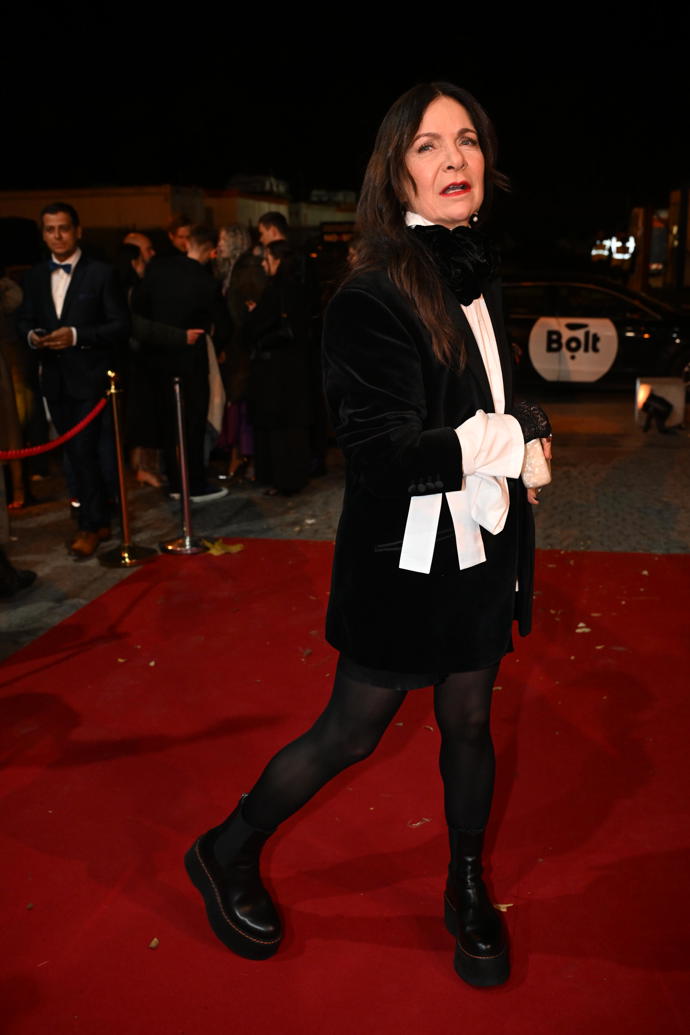 Anna K. v dobrém rozmaru. 