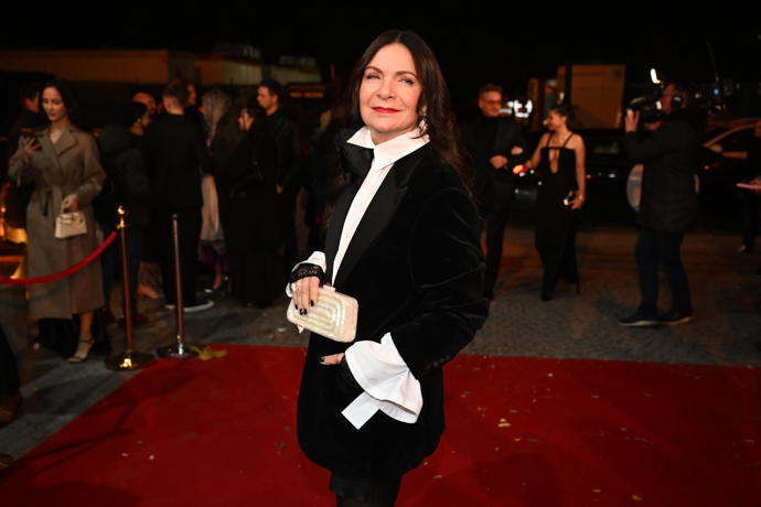 Anna K. v dobrém rozmaru. 