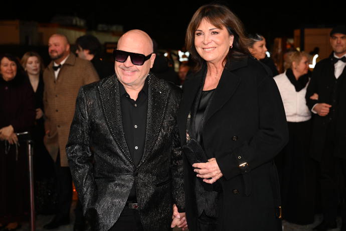 Michal David s manželkou Marcelou. 