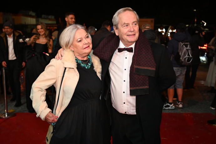 Alexandr Hemala s manželkou. 