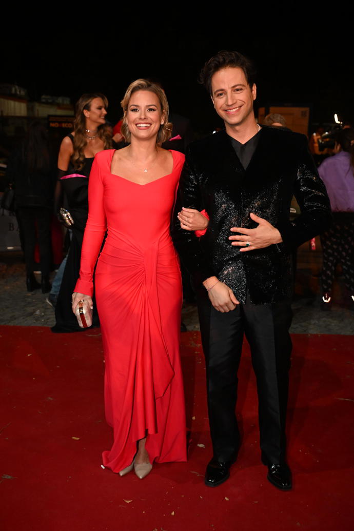 Kontrast červené a černé byl v jejich podání prostě dokonalý.