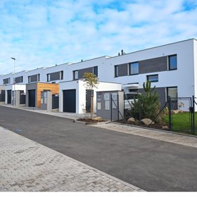 Nová vila Marka Ztraceného je řadovka.