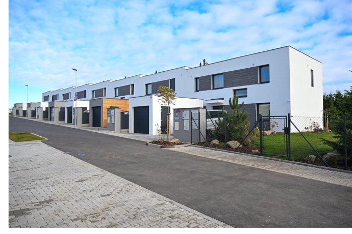 Nová vila Marka Ztraceného je řadovka.