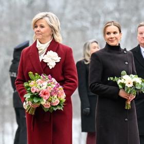 Petr Pavel a Eva Pavlová na Hradě přijali návštěvu.