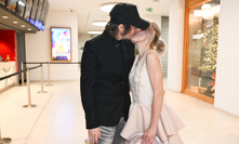 Adéla Pulcová a Ondy Mikula na premiéře. 