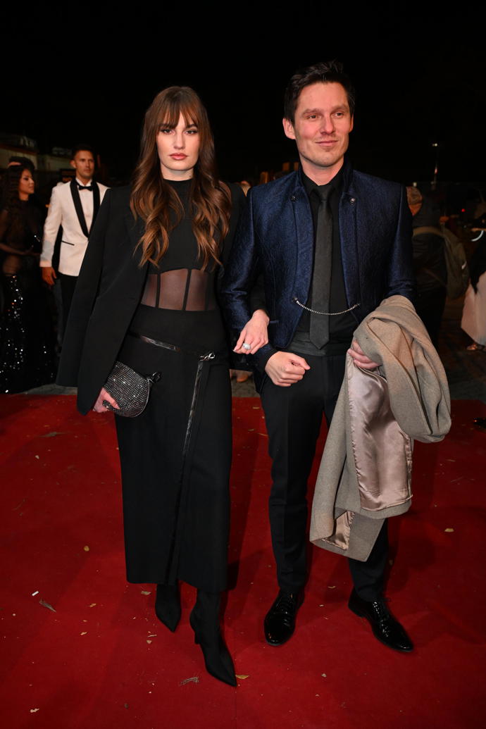 Pavel Callta s partnerkou dorazil z Pece pod Sněžkou, kde provozuje penzion. 