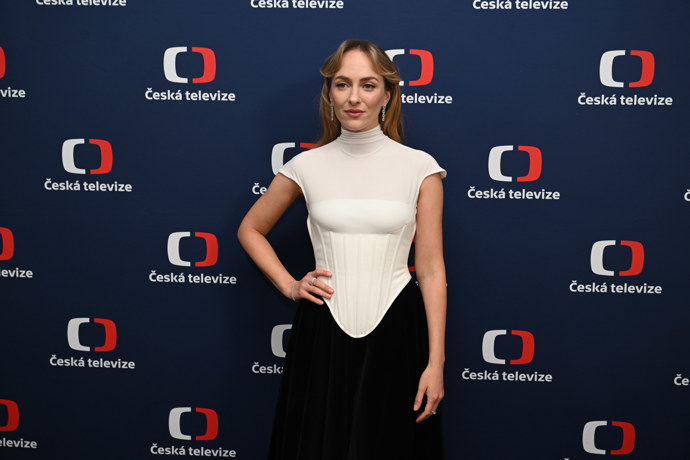 Elizaveta Maximová na premiéře filmu Máma. 