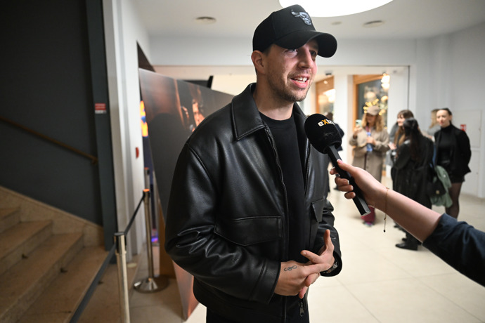 Peter Pecha při rozhovoru pro eXtra.cz. 