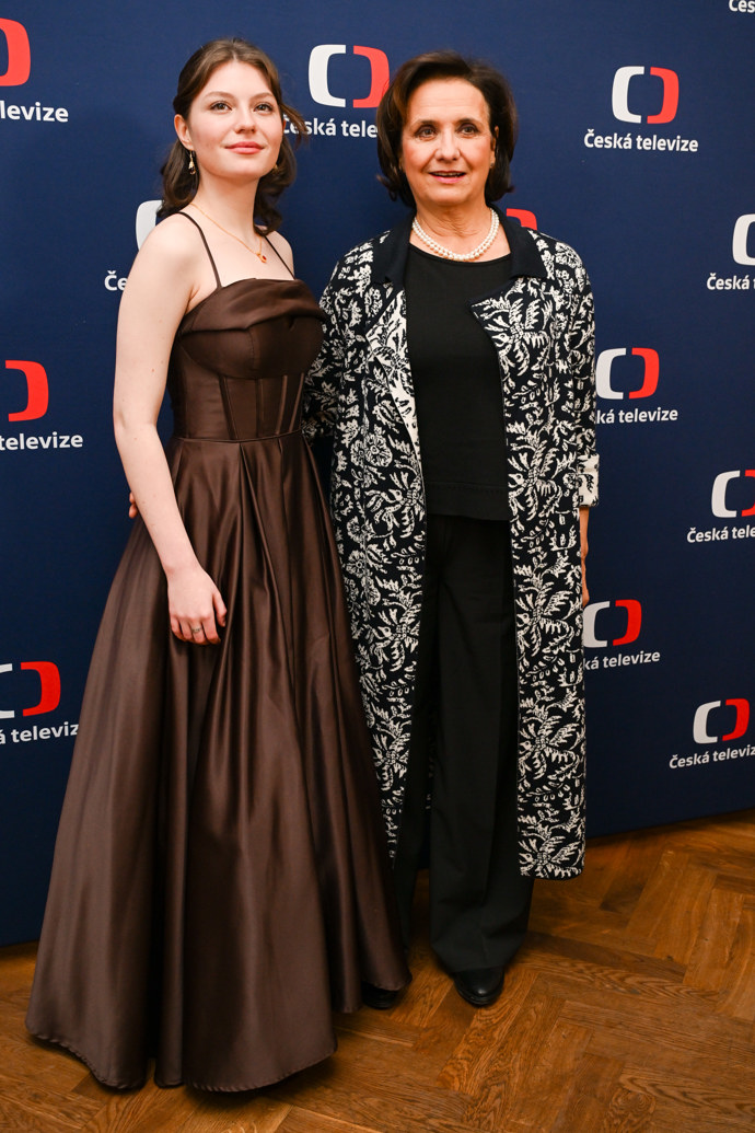 Sophie Šporclová s Veronikou Freimanovou.