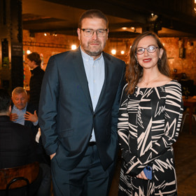 Jindřich Šídlo se svojí ženou Terezou.