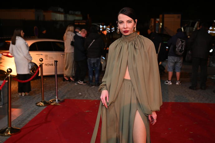 Debbie Brown s rozparkem. 