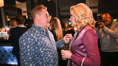 FOTO: Leona Machálková se bavila s Václavem Koptou.