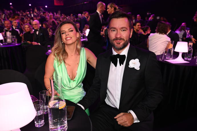 Marek Ztracený s manželkou Marcelou. 