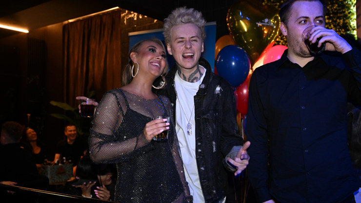 Lucie Bikárová a Vojtěch Drahokoupil působili, jako kdyby byli pár.