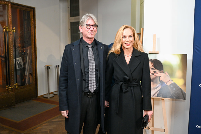 Jiří Strach se svou manželkou.