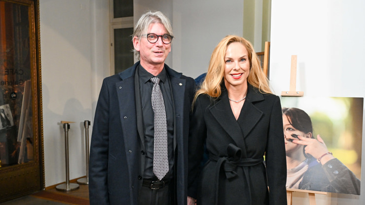 Jiří Strach se svou manželkou.