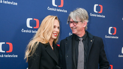 FOTO: Jiří Strach se svou půvabnou partnerkou.