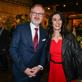 Petr Fiala a Markéta Pekarová Adamová.